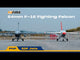 1/18 Jet 64mm EDF F-16 Fighting Falcon PNP - Grey