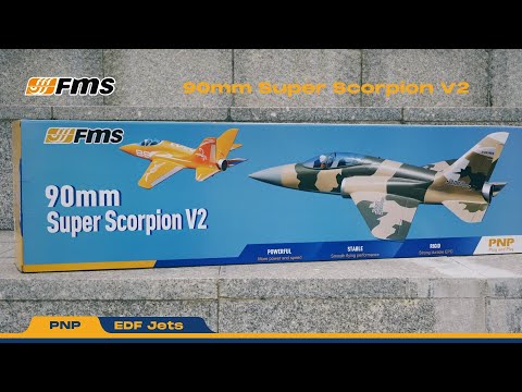 1/12 jet 90mm EDF 8S Super Scorpion V2 PNP kit - Camo