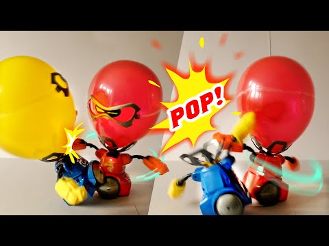 Silverlit Robo Kombat Balloon Puncher 2-pack Style A