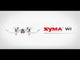 Syma W1 Pro - kameradrone m. GPS, 2 x kamera, HD, Optical flow, follow me m.v.