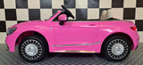 Mercedes-Benz Maybach S650 12V electric car for kids – 1 seat, pink