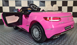 Mercedes-Benz Maybach S650 12V electric car for kids – 1 seat, pink