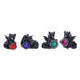 Midnight Reward Mini Dragon Figurine Set of 4