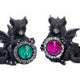 Midnight Reward Mini Dragon Figurine Set of 4