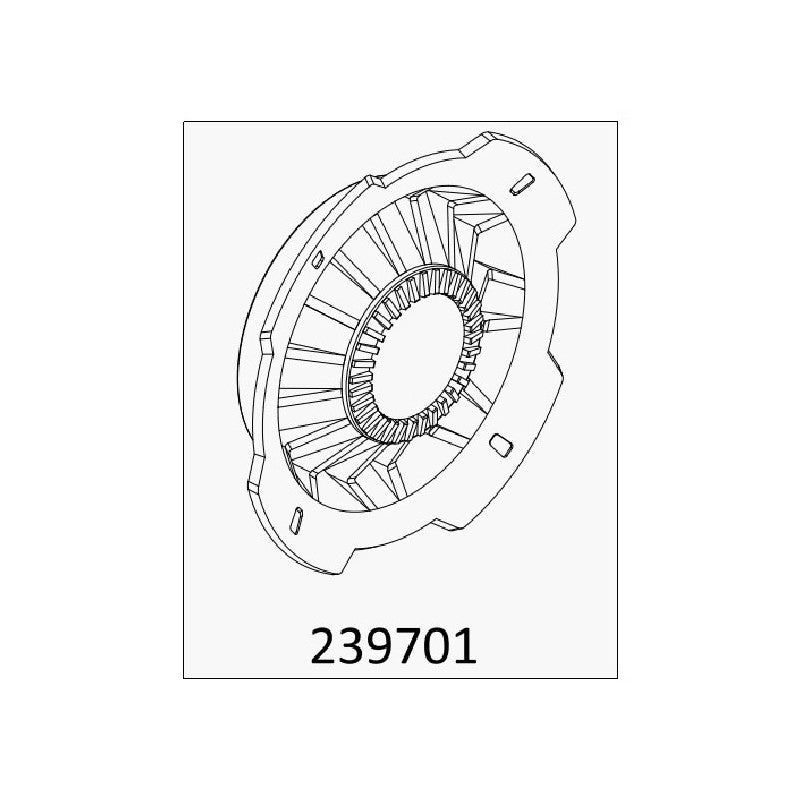 TL4 : front wheel hub cover