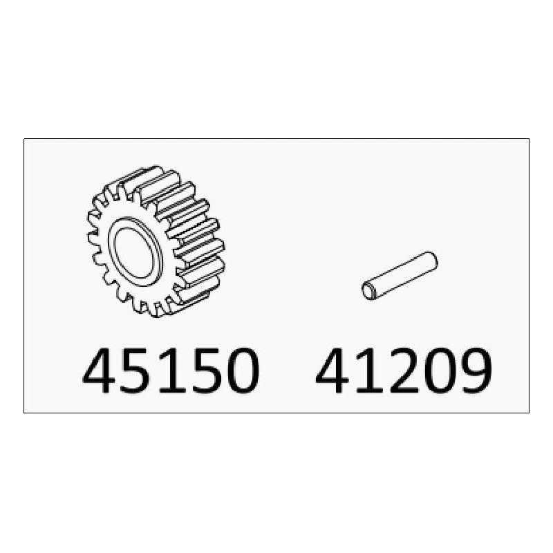 TL4 : transfer case 18T gear