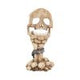 Deliberation Skull Tealight Holder 15.5cm