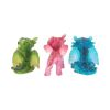 Set of 3 Tiny Dragons Figurines 6.5cm