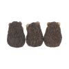 Three Wise Hedgehog Figurines 8.5cm