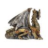 Mechanical Hatchling Steampunk Dragon Figurine 11cm