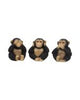 Three Wise Gorillas Figurine Gorilla Ornaments