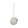 Brush with Death  Skull Toilet Brush Holder 16.4cm