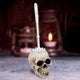 Brush with Death  Skull Toilet Brush Holder 16.4cm