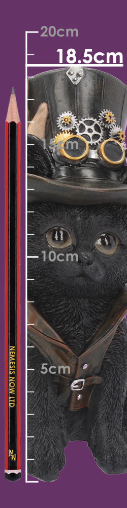 Cogsmiths Adorable Steampunk Cat 18.5cm