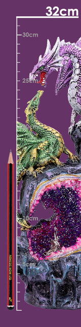 Creators Call Dragon and Dragonling Light Up Ornament