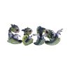 Curious Hatchlings Small Set of Four Dragon Infant Ornaments
