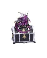 Brew Tail Purple Gothic Dragon Figurine
