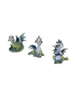 Curious Hatchlings Small Set of Four Dragon Infant Ornaments