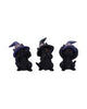 Comical Three Wise Bird Figurines