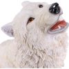 Storms Cry Howling White Wolf Figure 41.5cm – billede 6