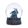 Dragon Storm Gothic Snow Globe 10cm