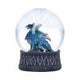 Dragon Storm Gothic Snow Globe 10cm