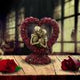 To Have and To Hold Skeleton Lovers Ornament 13cm