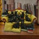 Couch Clowder with 48 Display Cats 22cm