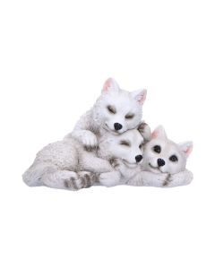 Pups Protection Mother Wolf and Cubs Figurine 20.5cm