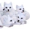 Pups Protection Mother Wolf and Cubs Figurine 20.5cm