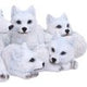 Pups Protection Mother Wolf and Cubs Figurine 20.5cm