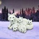 Pups Protection Mother Wolf and Cubs Figurine 20.5cm