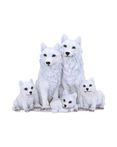 Sleepy Pups Wolf Cubs Figurine 14cm