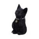 Metallicat Black Cat Throwing Rock Hand Sign