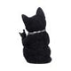 Metallicat Black Cat Throwing Rock Hand Sign
