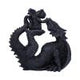 Black Drakaina and Dragonling Figurine