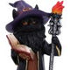Albus – The Black Wizard Cat Figurine