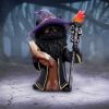 Albus – The Black Wizard Cat Figurine