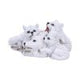 Winter Warmth Cuddling Wolf Puo Figurine