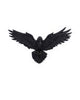 Perched Prophecy Mini Raven Figurine