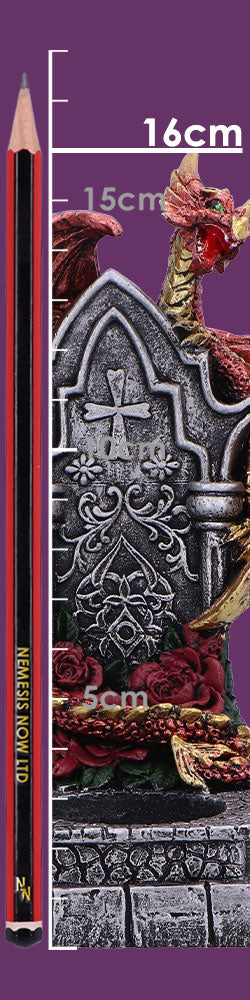 Light of the Dragon Red Ornamental Tealight Holder