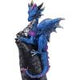 Cobalt Rune Protector Resin Dragon Figurine