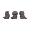 Three Wise Seals Decorative Resin Figurine Set