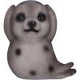 Three Wise Seals Decorative Resin Figurine Set