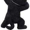 Hex and Flex Humorous Gothic Black Cat Figurine