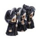 Set of Three Reaper Figurines 9cm