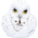 Feathered Nest Owl Figurne 10cm