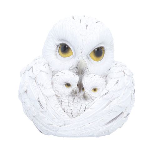 Feathered Nest Owl Figurne 10cm