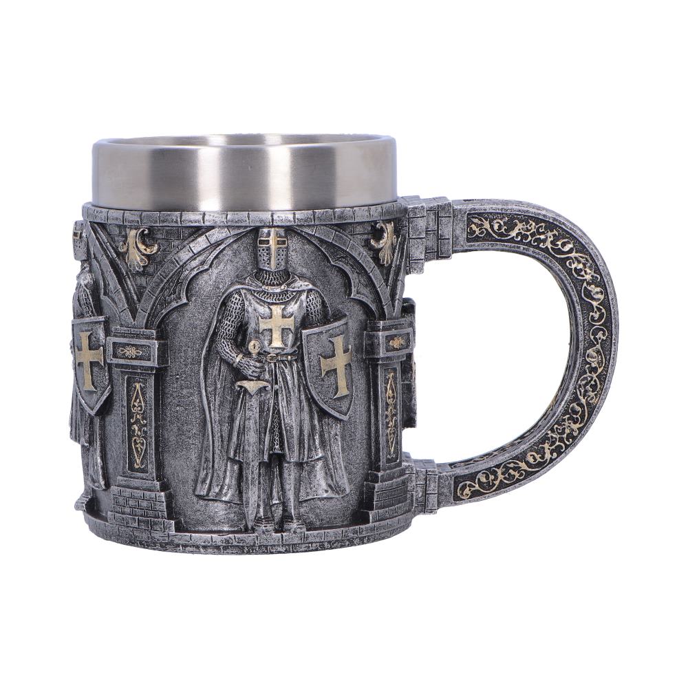 Knight in Shining Armour (Silver) Tankard (Small)