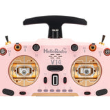 V14 MAX OLED 2,4GHz 4in1 LBT Radio (Multimode - M2) - Gold/Pink